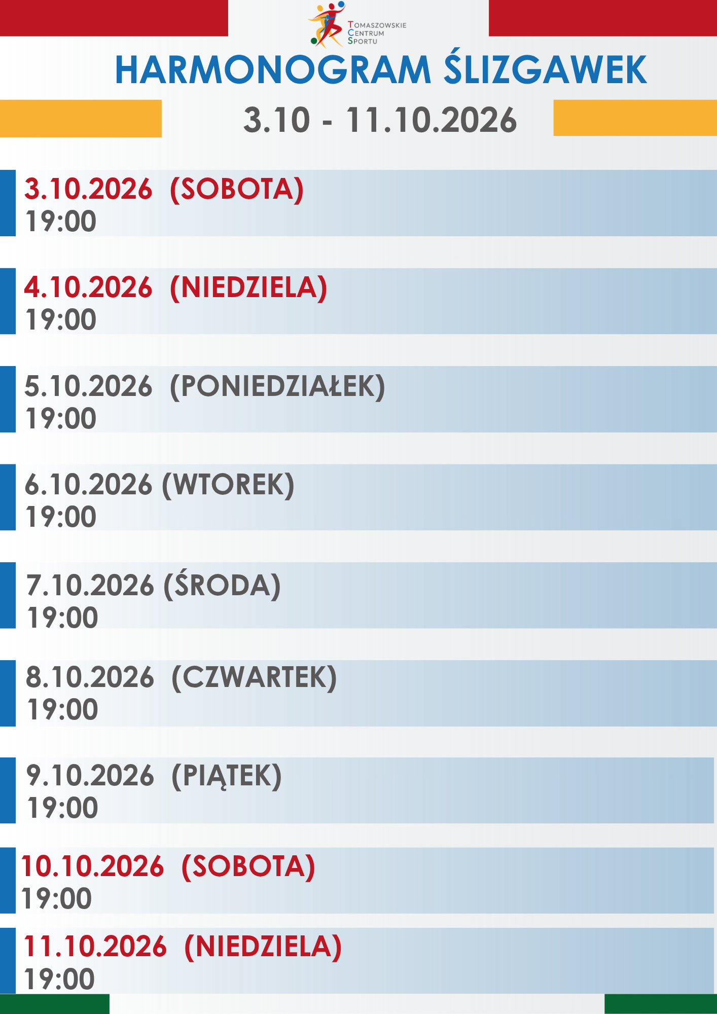 aktualność: Zapraszamy na ślizgawki!