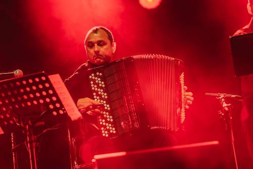 Występ artysty jazzowego na scenie 8. Love Polish Jazz Festival