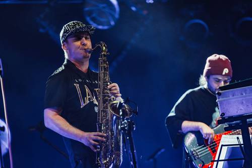Występ artystów jazzowych na scenie 8. Love Polish Jazz Festival