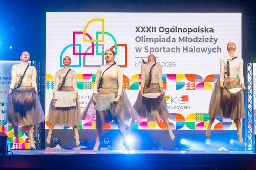 Ceremonia Zakończenia XXXII Ogólnopolskiej Olimpiady Młodzieży w Sportach Halowych Łódzkie 2026
